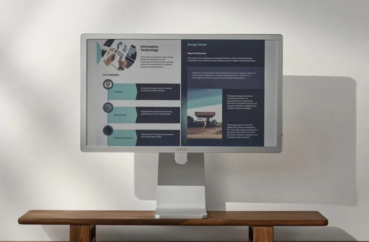 Monitor E-Ink a colori - macitynet.it